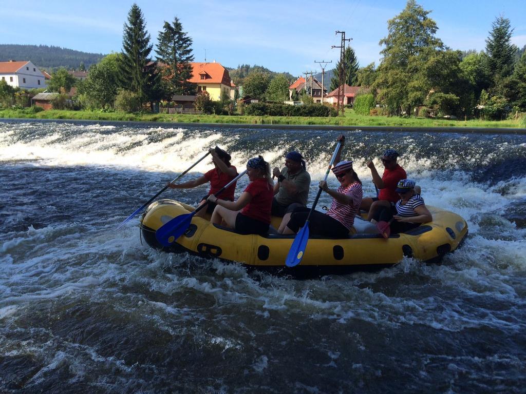 Hotel Sumava Vyšší Brod Bagian luar foto