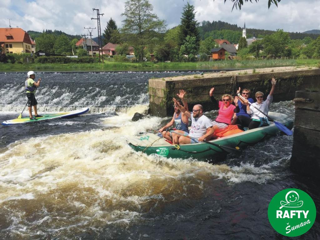 Hotel Sumava Vyšší Brod Bagian luar foto